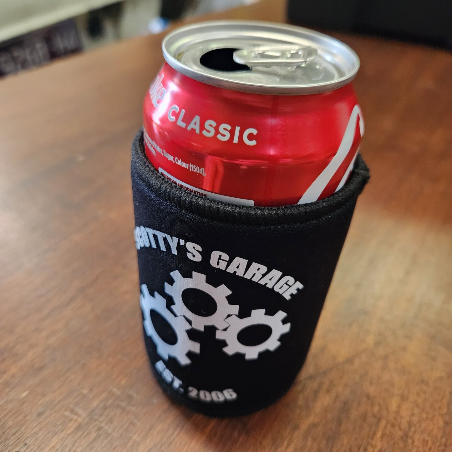 Scotty's Garage Stubby Cooler