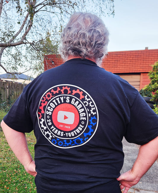Scotty's Garage 20th Anniversary T-shirt