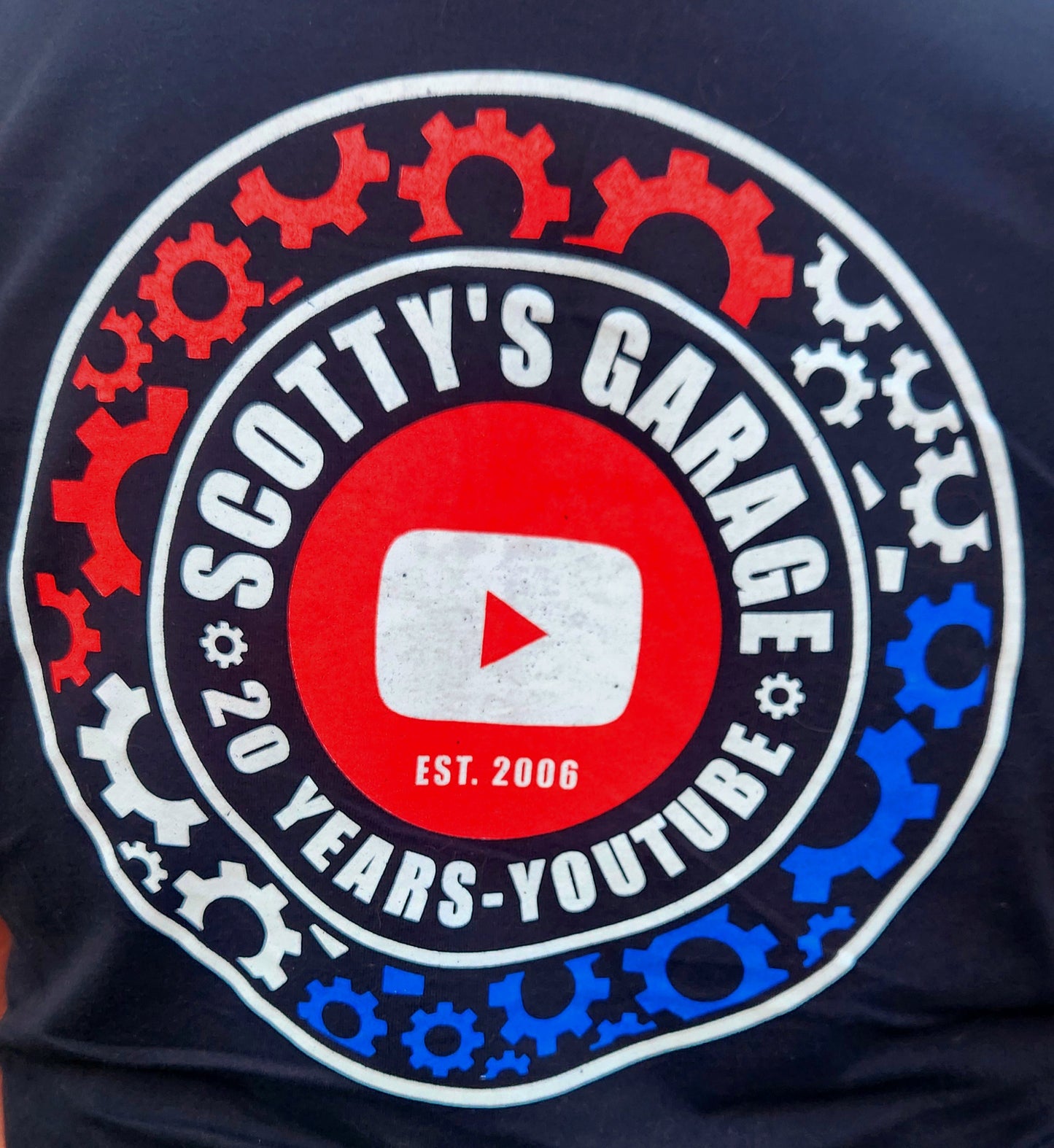 Scotty's Garage 20th Anniversary T-shirt