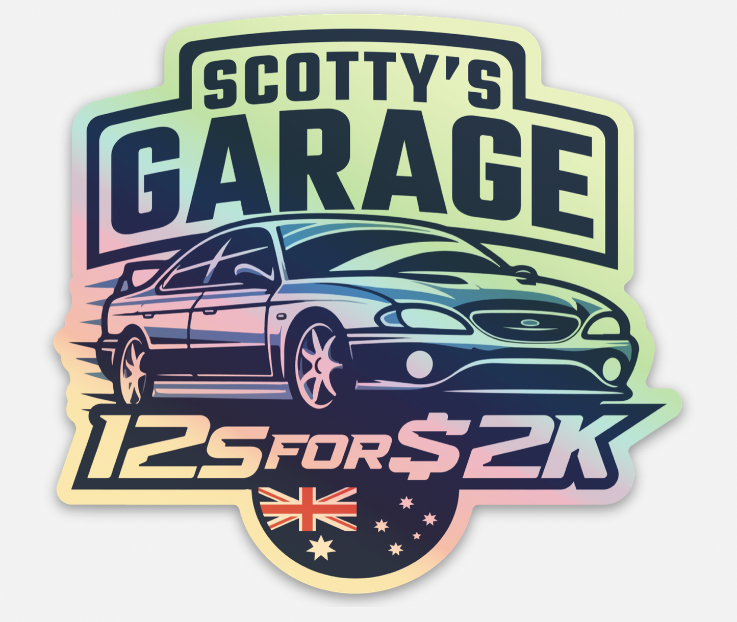 The Big Scotty's Garage Sticker Pack